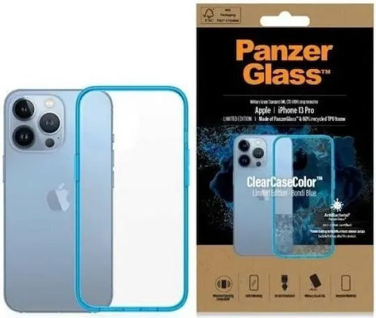 PanzerGlass ClearCase Antibacterial Limited Back Cover Πλαστικό Bandi Blue (iPhone 13 Pro)
