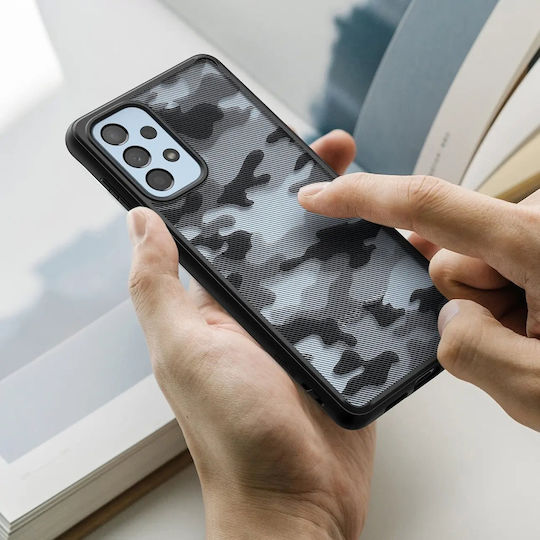 Ringke Fusion Matte Back Cover Πλαστικό / Σιλικόνης Μαύρο (Galaxy A73)