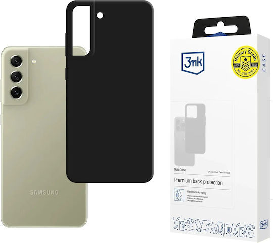 3MK Matt Case Umschlag Rückseite Silikon Schwarz (Galaxy S21 FE 5G)