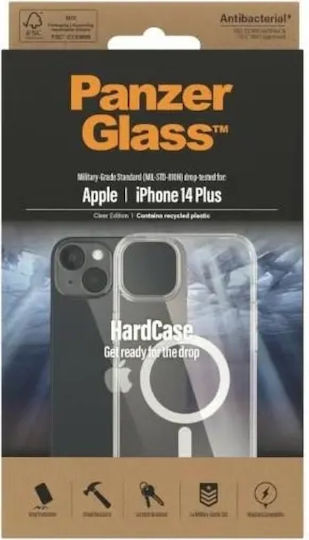 PanzerGlass MagSafe Antibacterial Задна корица Пластмаса Прозрачен (iPhone 14 Plus)