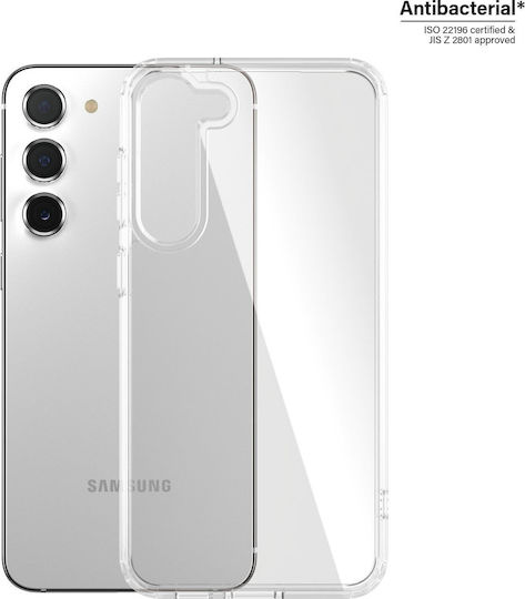 PanzerGlass ClearCase Umschlag Rückseite Silikon Transparent (Galaxy S23+)