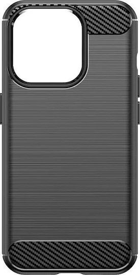 Carbon Back Cover Metallic Black (iPhone 15 Pro)