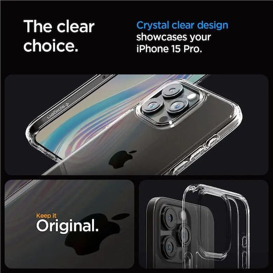 Spigen Mag Armor Back Cover Σιλικόνης Matte Black (iPhone 15 Pro)