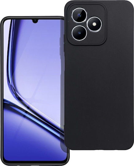 Note 50 Back Cover Σιλικόνης Μαύρο (Realme Note 50)