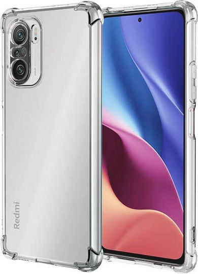 Techsuit Shockproof Clear Back Cover Silicone Transparent (Xiaomi Mi 11i)