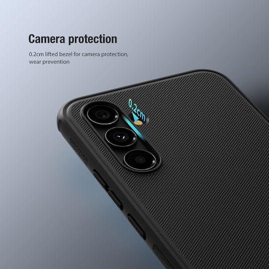 Nillkin Super Frosted Shield Pro Back Cover Σιλικόνης Μαύρο (Galaxy A54)