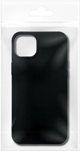 Matt Back Cover Σιλικόνης Μαύρο (iPhone 13)
