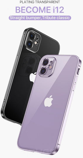 Bodycell HD Clear Back Cover Plastic Black (iPhone 11)