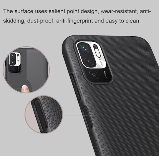 Nillkin Super Frosted Shield Back Cover Πλαστικό Μπλε (Poco M4 Pro 5G)