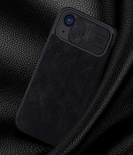 Nillkin Qin Pro Back Cover Leather Black (iPhone 15)