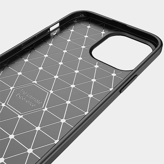 Powertech Umschlag Rückseite Silikon Schwarz (Galaxy A73 5G)
