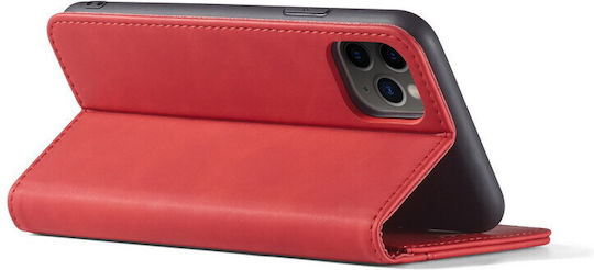 Bodycell PU Leather Brieftasche Synthetisches Leder Rot (Honor 50 Lite)