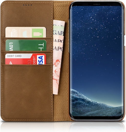 Xoomz XS 99001PU Wallet Δερματίνης Μαύρο (Galaxy S8)
