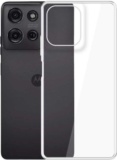 3MK Clear Задна корица Пластмаса Прозрачен (Motorola Moto G75)