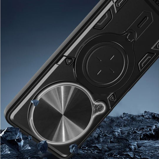 Techsuit Задна корица Силикон Черен (Honor Magic5 Lite)