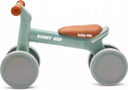 BabyMix Bunny Hop Ride On for 12+ Months Green