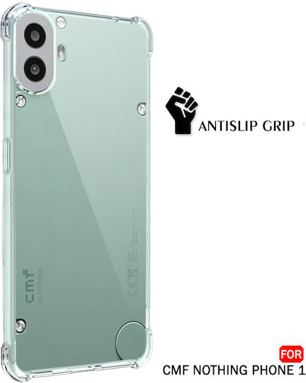 Techsuit Back Cover Σιλικόνης Διάφανο (Nothing CMF Phone 2 Pro)