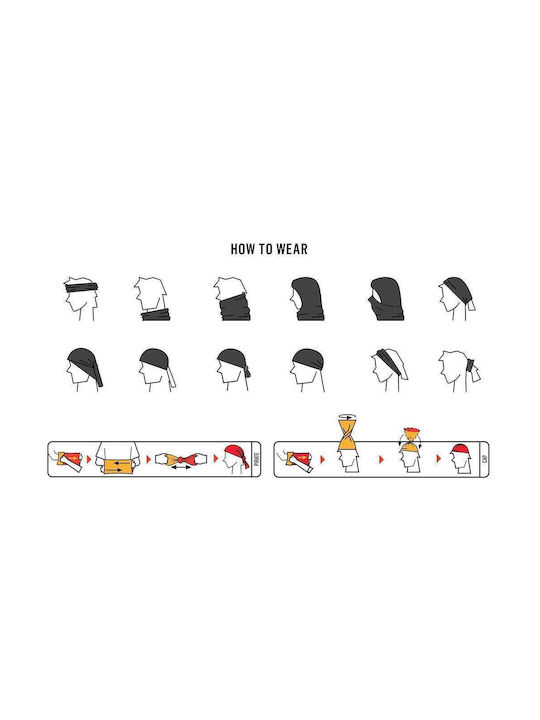 Buff Coolnet Uv+ Halswärmer für Motorradfahrer aus Polyester Braun Farbe 119329.846