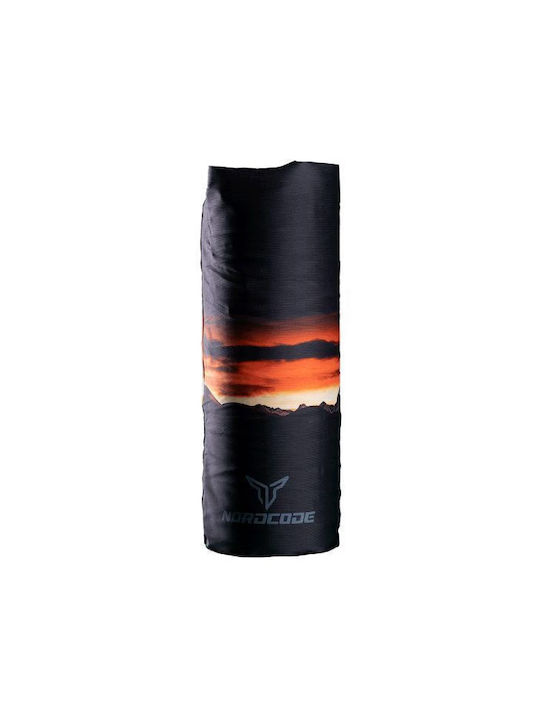 Nordcode Tube Neck 9 Canyon Motorcycle Rider Neck Warmer made of Polyester Black / Orange Color