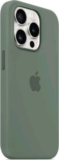 Apple Back Cover Silicone Green (iPhone 15 Pro)