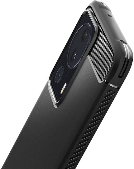 Spigen Rugged Armor Back Cover Silicon 2mm negru mat (Xiaomi 13 Lite)