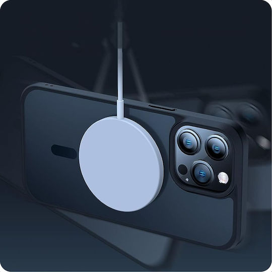 Tech-Protect Magmat Back Cover Σιλικόνης / Πλαστικό Black / Clear (iPhone 15 Pro Max)