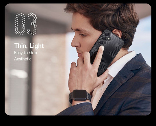 Dux Ducis Aimo Back Cover Πλαστικό με Λουράκι Μαύρο (Samsung A35 5G)