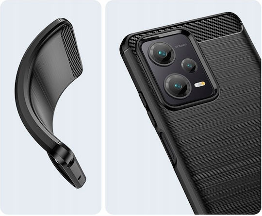 Tech-Protect Back Cover Σιλικόνης Μαύρο (Poco X5 5G)