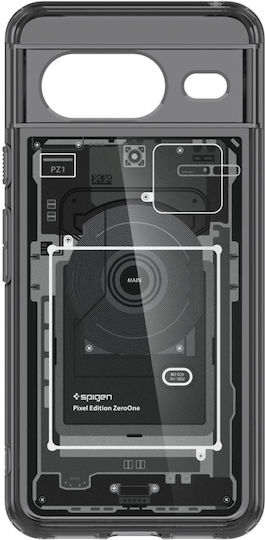 Spigen Back Cover Plastic 2mm Zero One (Google Pixel 8)