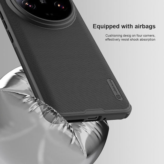 Nillkin Super Frosted Pro Magnetic Back Cover Πλαστικό / Σιλικόνης Μαύρο (Xiaomi 14 Ultra)