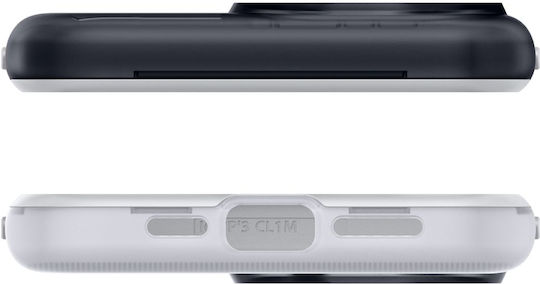 Spigen Classic C1 MagFit Back Cover Σιλικόνης Γκρι (iPhone 15 Pro)