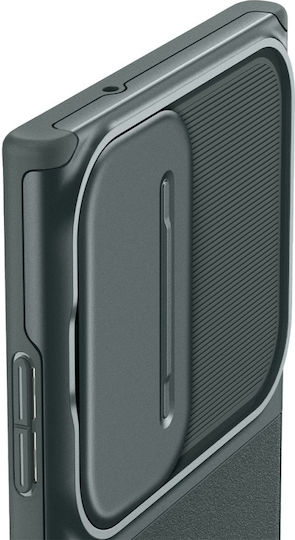 Spigen Optik Armor Back Cover Plastic / Silicone 2mm Abyss Green (Galaxy S23 Ultra)