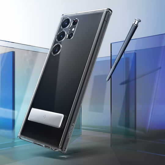 Spigen Ultra Hybrid S Задна корица Пластмаса 2мм Прозрачен (Galaxy S23 Ultra)