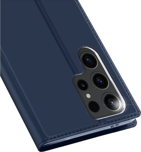 Dux Ducis Skin Pro Book Piele / Piele artificială Albastru (Samsung S24 Ultra)
