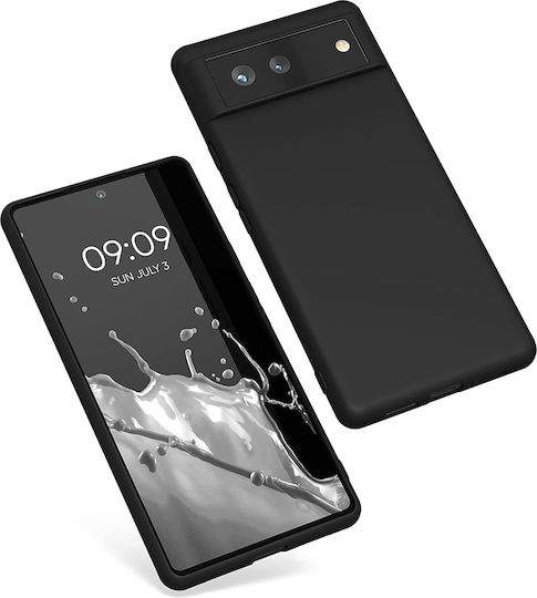 KWmobile Задна корица Силикон 1.3мм Черен (Google Pixel 6)
