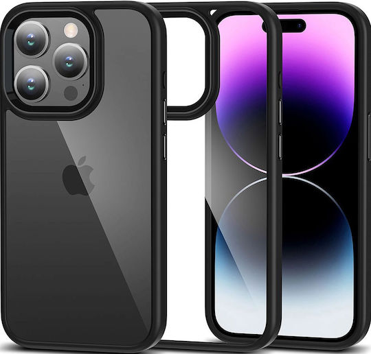 Tech-Protect Magmat Back Cover Σιλικόνης / Πλαστικό Matte Black (iPhone 15 Pro Max)