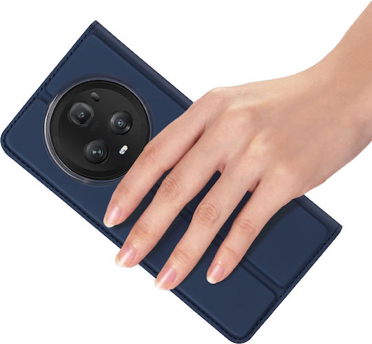 Dux Ducis Skin Pro Портмоне Изкуствена кожа Син (Honor Magic5 Pro)