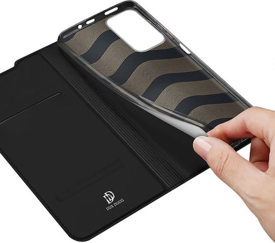 Dux Ducis Skin Pro Holster Book Δερματίνης Μαύρο (Redmi Note 11 Pro+ 5G)