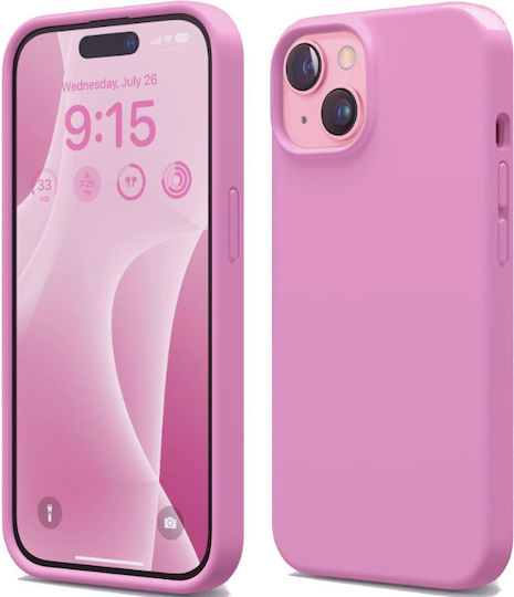 Elago Liquid Back Cover Silicon Fuchsia (iPhone 15)