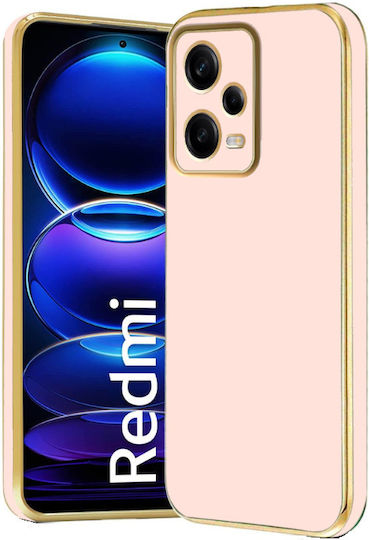 Bodycell Plated Back Cover Σιλικόνης με Λουράκι Χρυσό (Xiaomi 12 Pro)