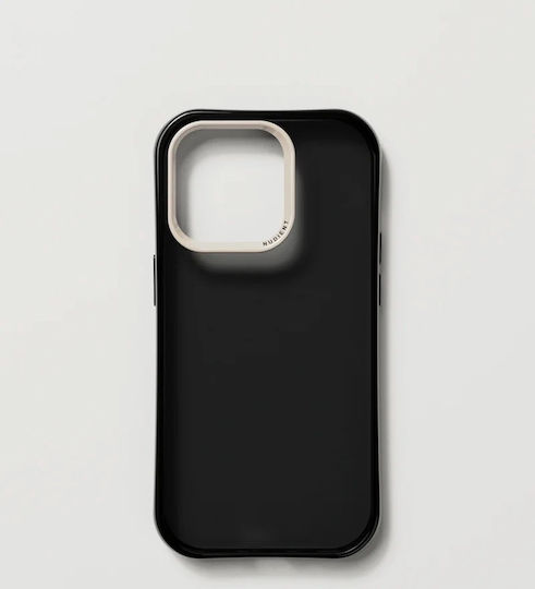 Nudient Form Back Cover Πλαστικό Clear Black (iPhone 14 Pro)