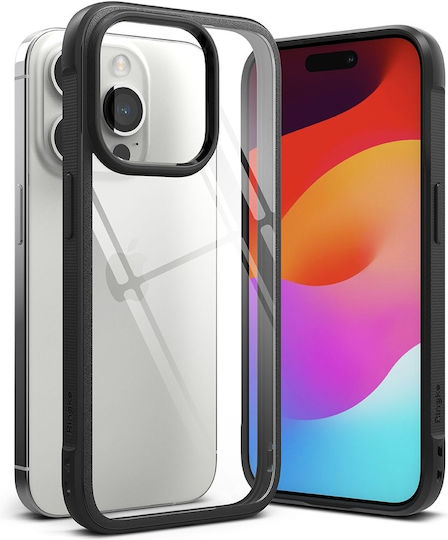 Ringke Fusion Bold Back Cover Πλαστικό / Σιλικόνης Μαύρο (iPhone 15 Pro Max)