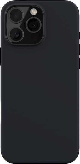 Spacecase Pure Mag Задна корица Пластмаса / Силикон Черен (iPhone 16 Pro Max)