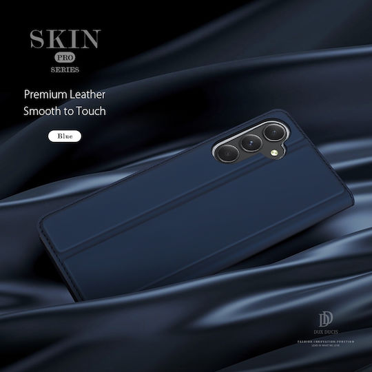 Dux Ducis Skin Pro Book Synthetic Leather / Leather Blue (Samsung A35 5G)