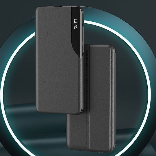 Tech-Protect Smart View Buchen Sie Synthetisches Leder Schwarz (Galaxy A14)