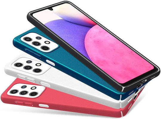 Nillkin Frosted Shield Umschlag Rückseite Kunststoff Schwarz (Galaxy A33 5G)