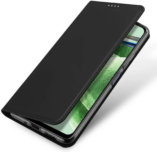 Dux Ducis Skin Pro Series Book Δερματίνης Μαύρο (Redmi Note 12 Pro+)