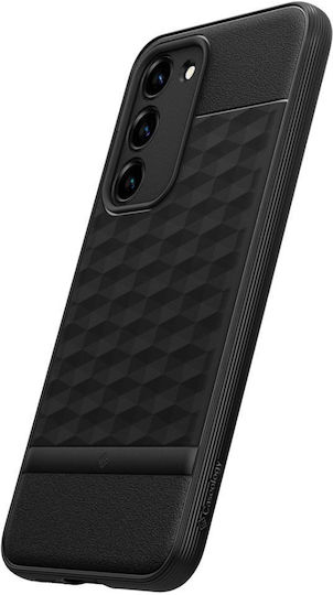 Caseology Parallax Задна корица Силикон матово черно (Galaxy S23+)