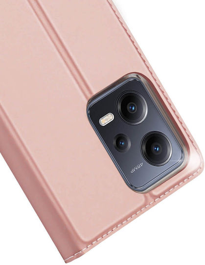 Dux Ducis Skin Pro Series Book Πλαστικό Ροζ Χρυσό (Poco X5 Pro)