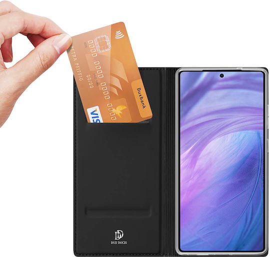 Dux Ducis Задна корица Силикон / Изкуствена кожа Черен (Samsung Galaxy S25 Ultra - Dux Ducis)